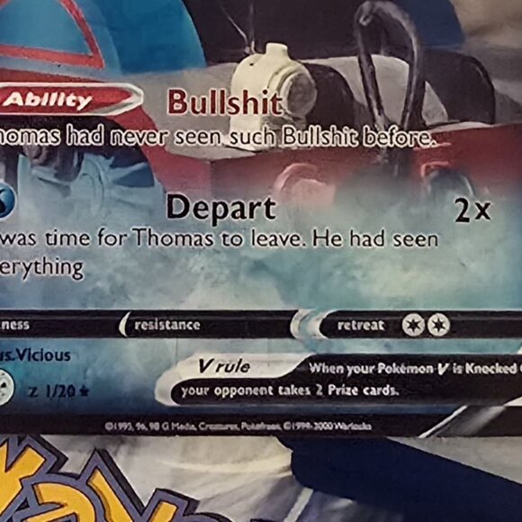 Thomas The Train Pokemon Card - Picture 9 of 10